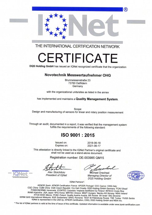 ISO 9001 - 2015